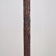 Art Deco Asian Style Carved Wood Floor Lamp, 1930s