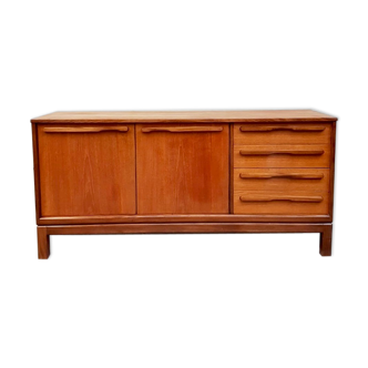 Vtg Mid Century Rare Alfred Cox Heals Teak Sideboard Danish Design Retro #653