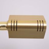 Holtkoetter Brass swing arm floor lamp Germany 1980s