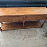 Console drapier avec 2 tiroirs