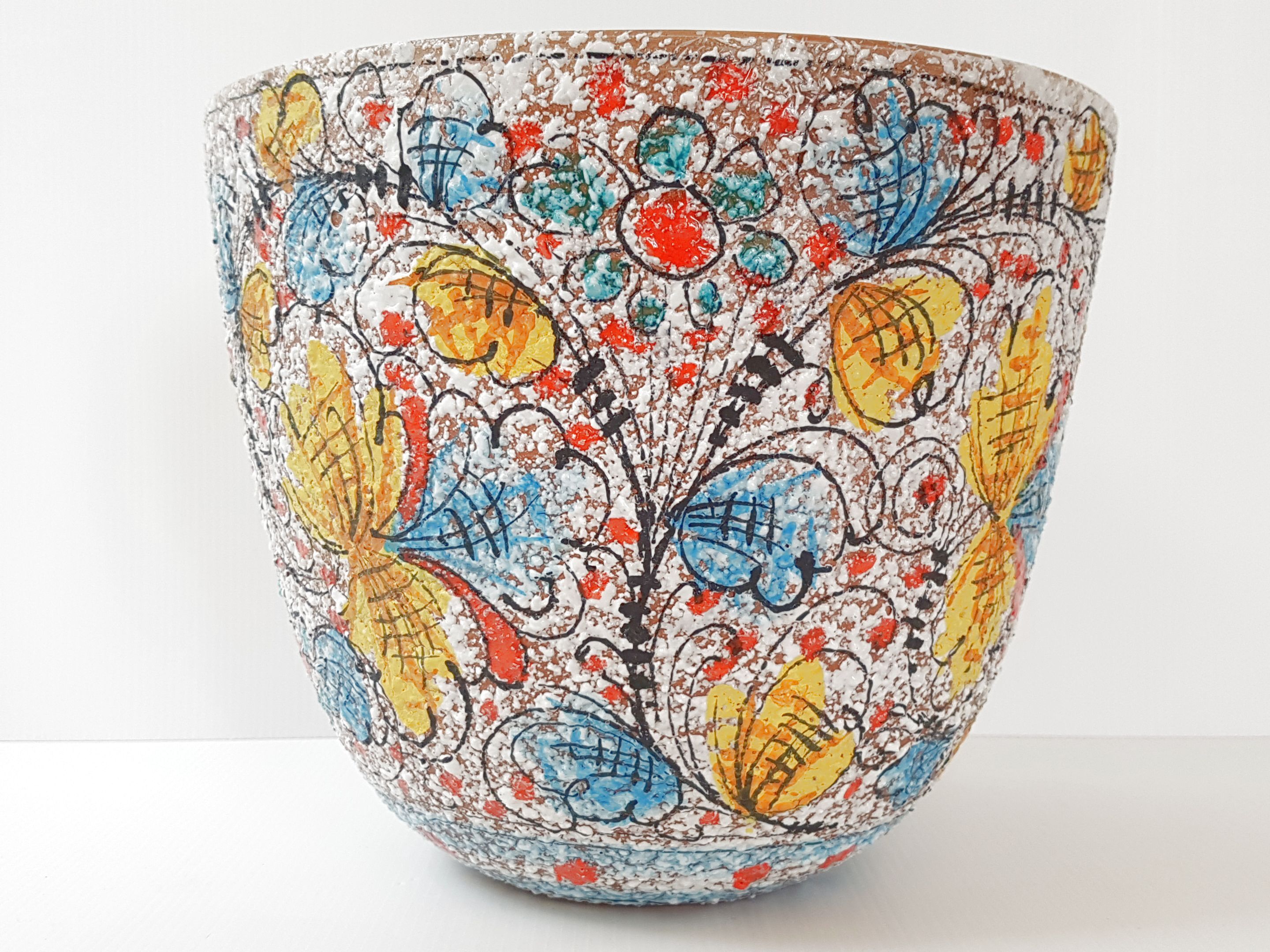 Italian ceramic  planter, 1950
