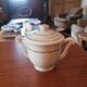 Limoges porcelain sugar bowl – gold decoration – 1950s