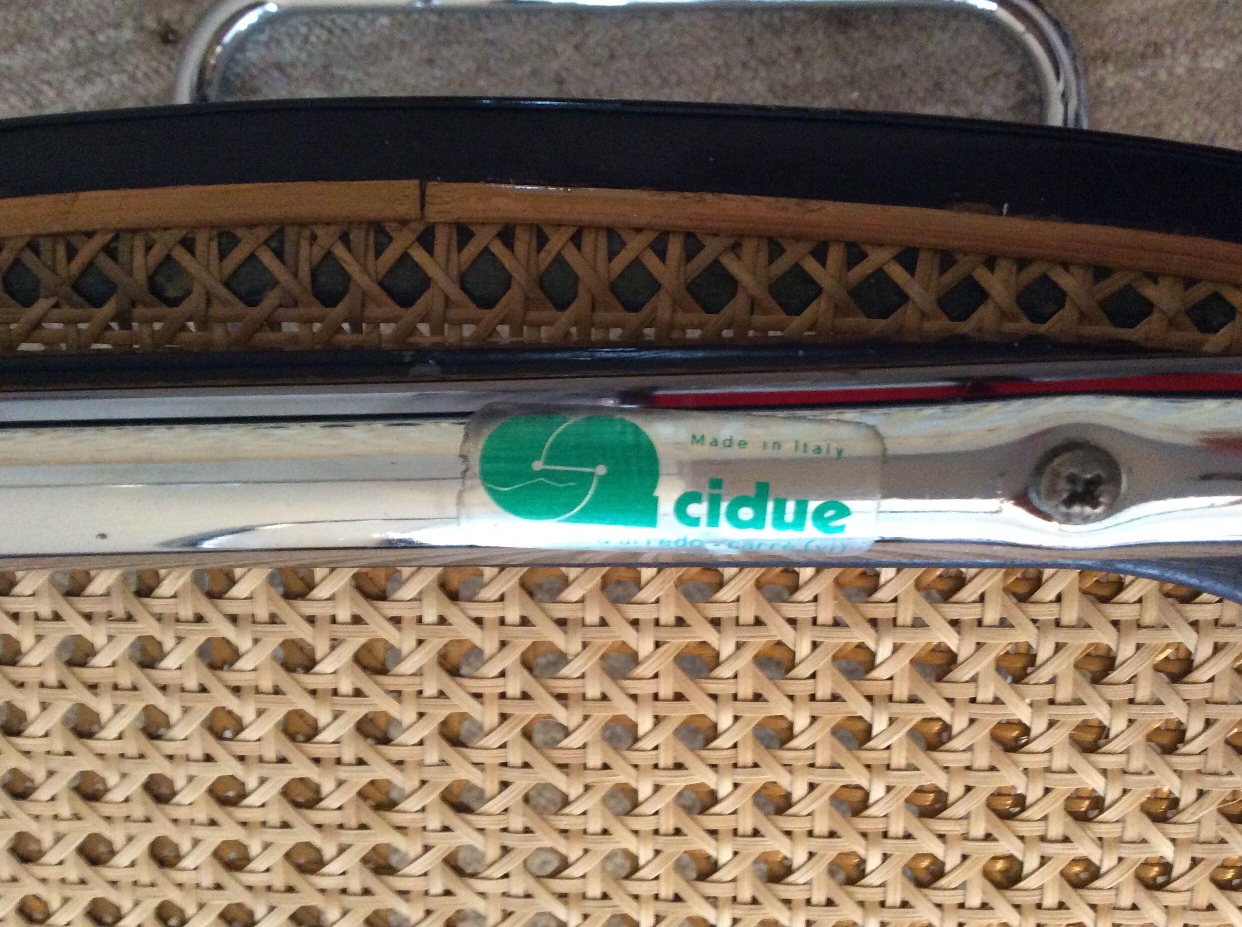 Pair of chairs Marcel Breuer Cesca B32