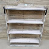 Burmese teak wall shelf