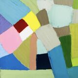 Tableau huile au couteau