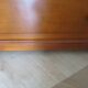 Vintage commode secretary dressing table sliding top 7 drawers cherry wood