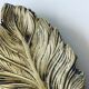 Golden leaf ashtray
