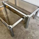 Set of 2 vintage nesting tables / coffee table / side tables