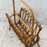 Bamboo Magazine Rack
