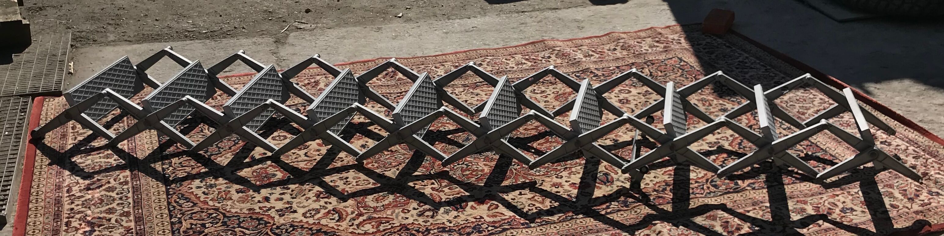 Henke accordion staircase