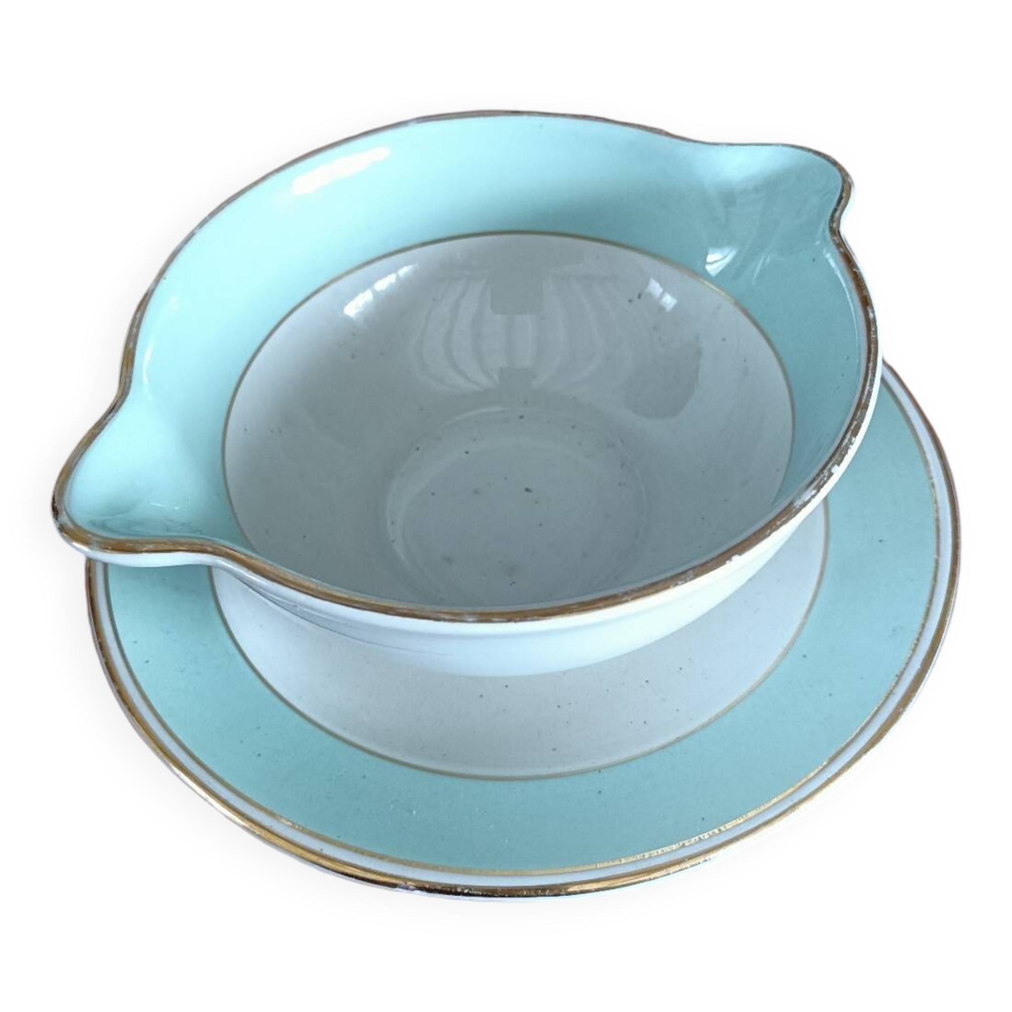 Vintage Lunéville Sauceboat