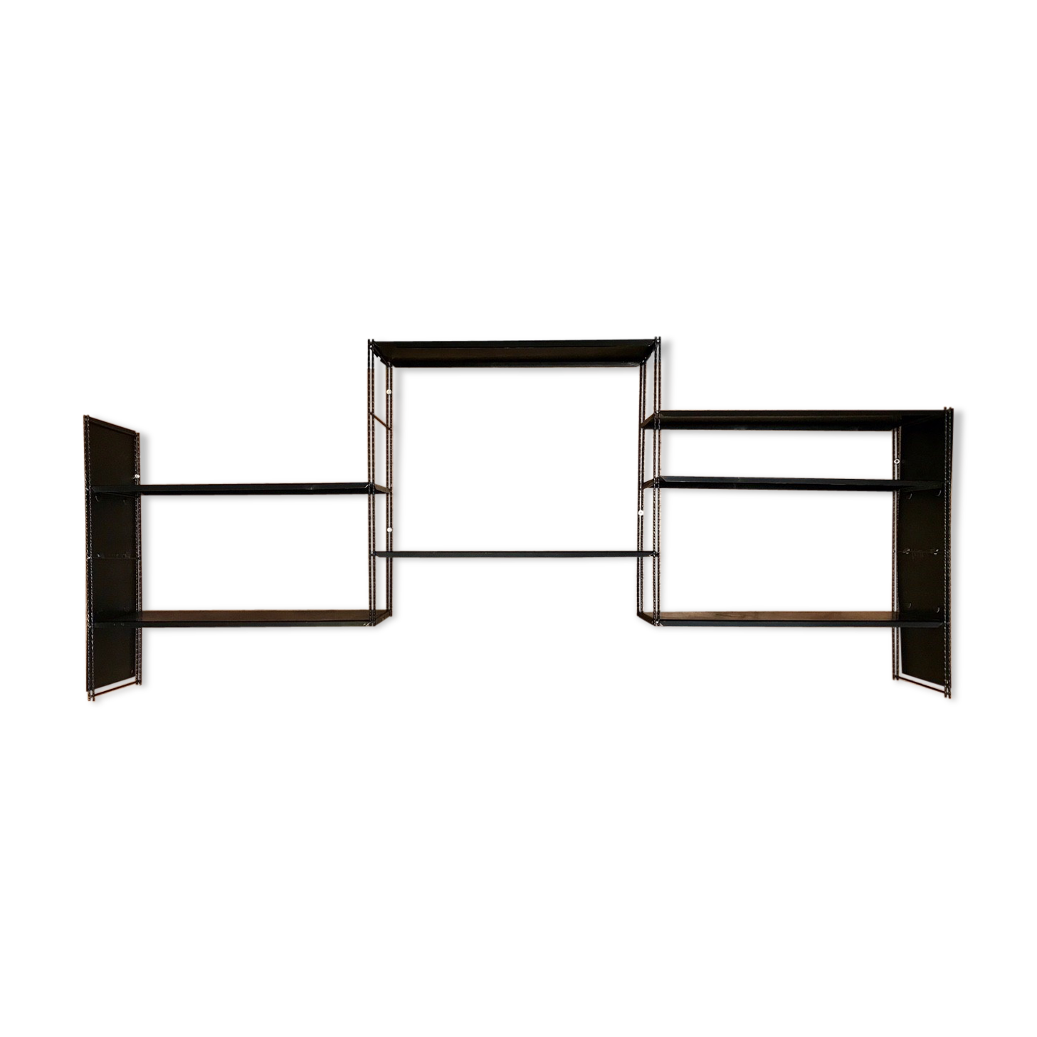 1950s wired wall string shelf