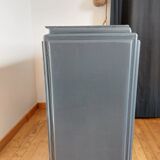 Charcoal grey sideboard, marble top