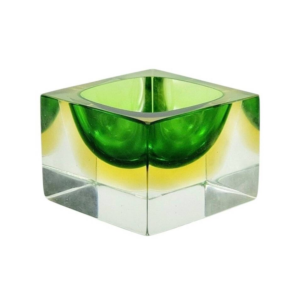 Mid Century Murano Glass Catchall/Ashtray by Flavio Poli for Seguso, 1970s