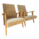 pair of MANICURE ARMCHAIRS France Vintage
