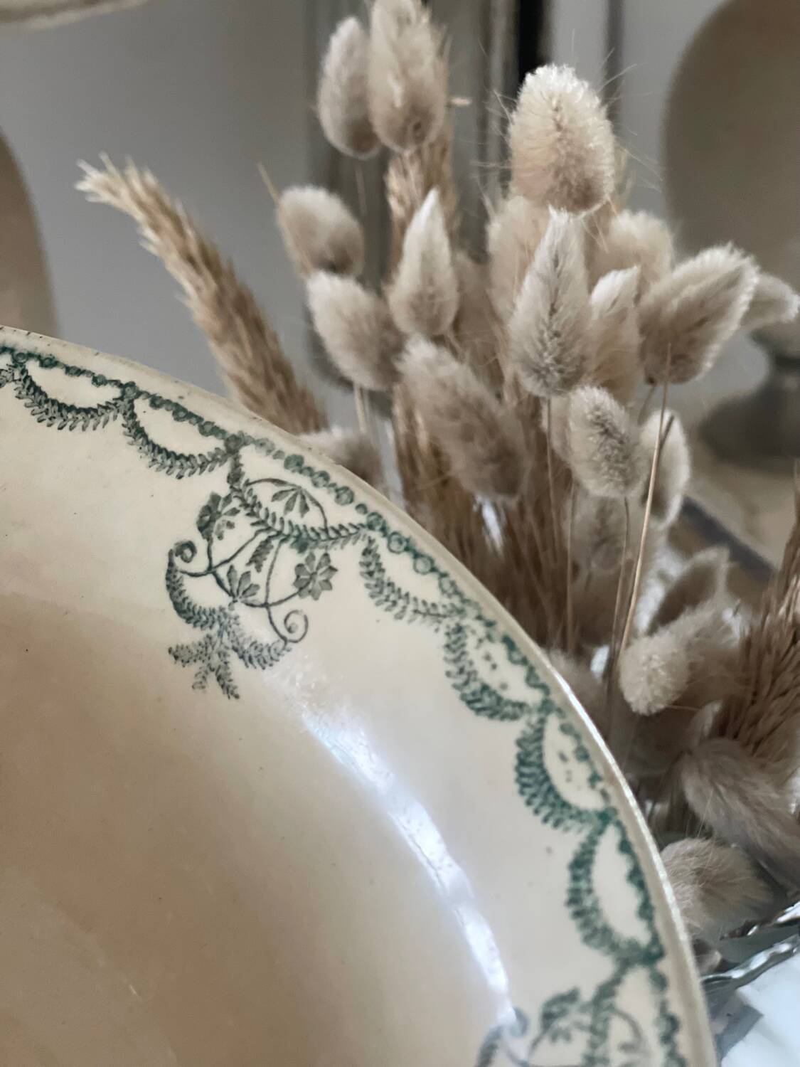 Old iron earth salad bowl