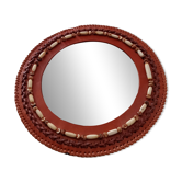 Vintage Native American wall mirror