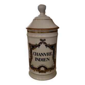 Limoges porcelain medicine jar