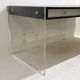 Mid-Century Modern Desk by Poul Nørreklit For Georg Petersens Møbelfabrik, Wood and Plexiglass, 1970