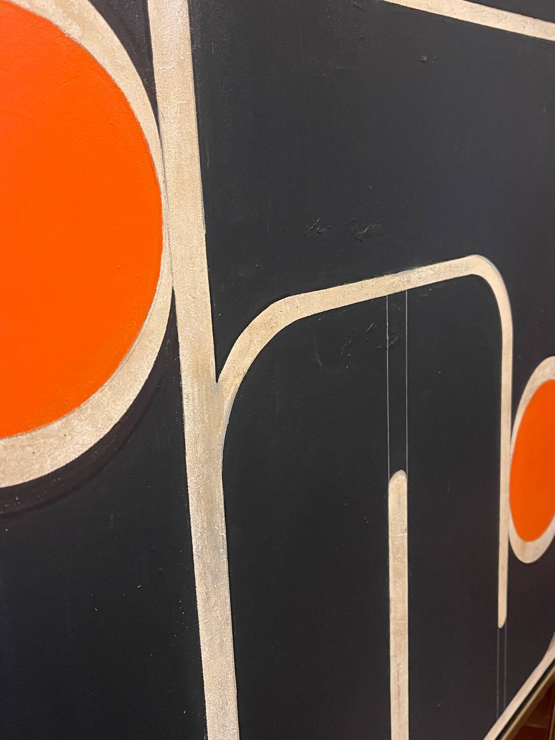 Olisch Table "Orange Mecanik" Bauhaus series