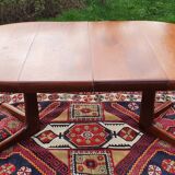 Scandinavian round table in teak 1960