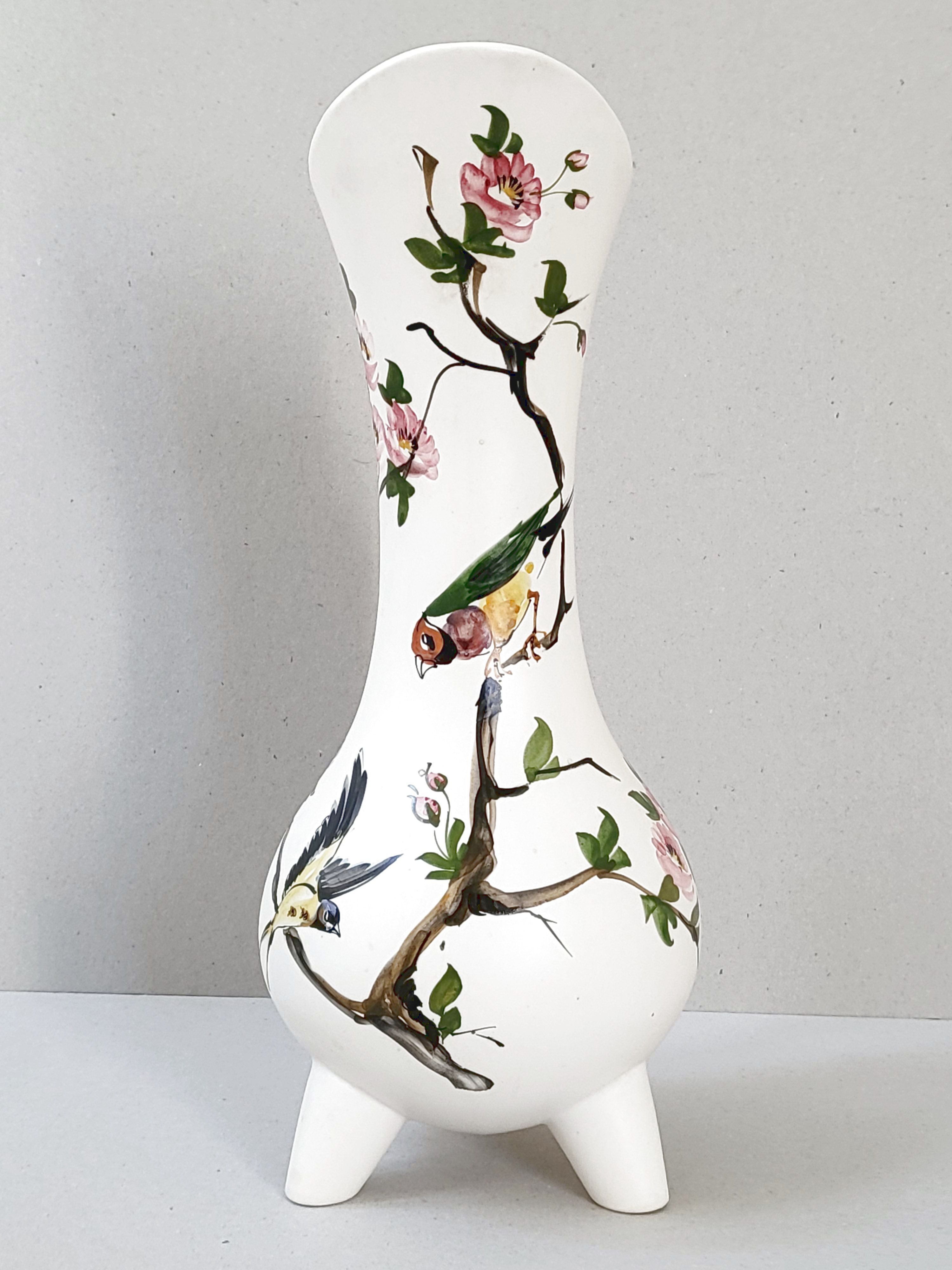 Vase tripode vintage 1950