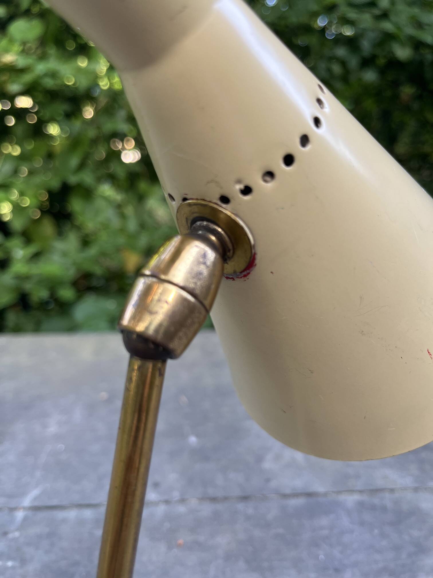 Ancienne lampe cocotte diabolo