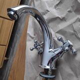 Old mixer tap + flexible hoses