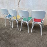 Set de 4 chaises Gaston Viort