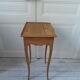 Bedside table from the 1900s, 1 drawer, waxed finish