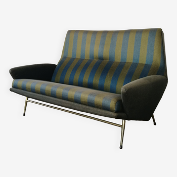 Canapé vintage, sofa Guy Besnard