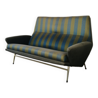 Canapé vintage, sofa Guy Besnard