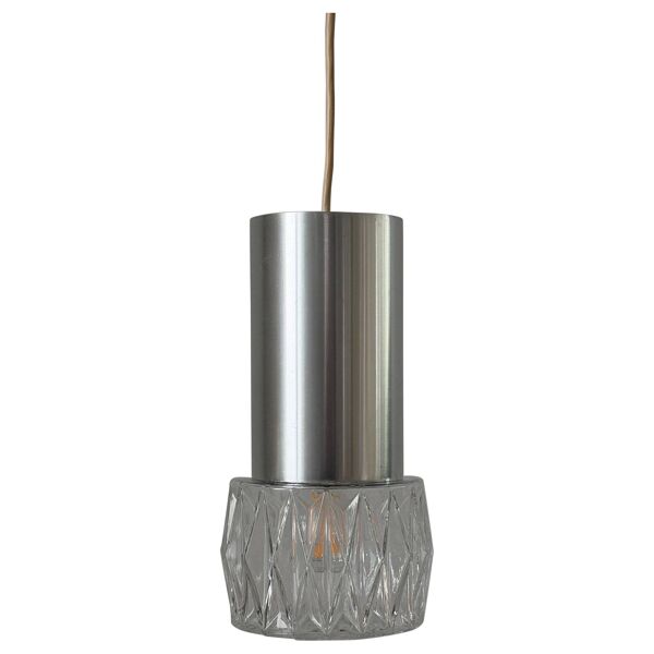 Suspension en verre et cadre métallique, années 1960, Allemagne