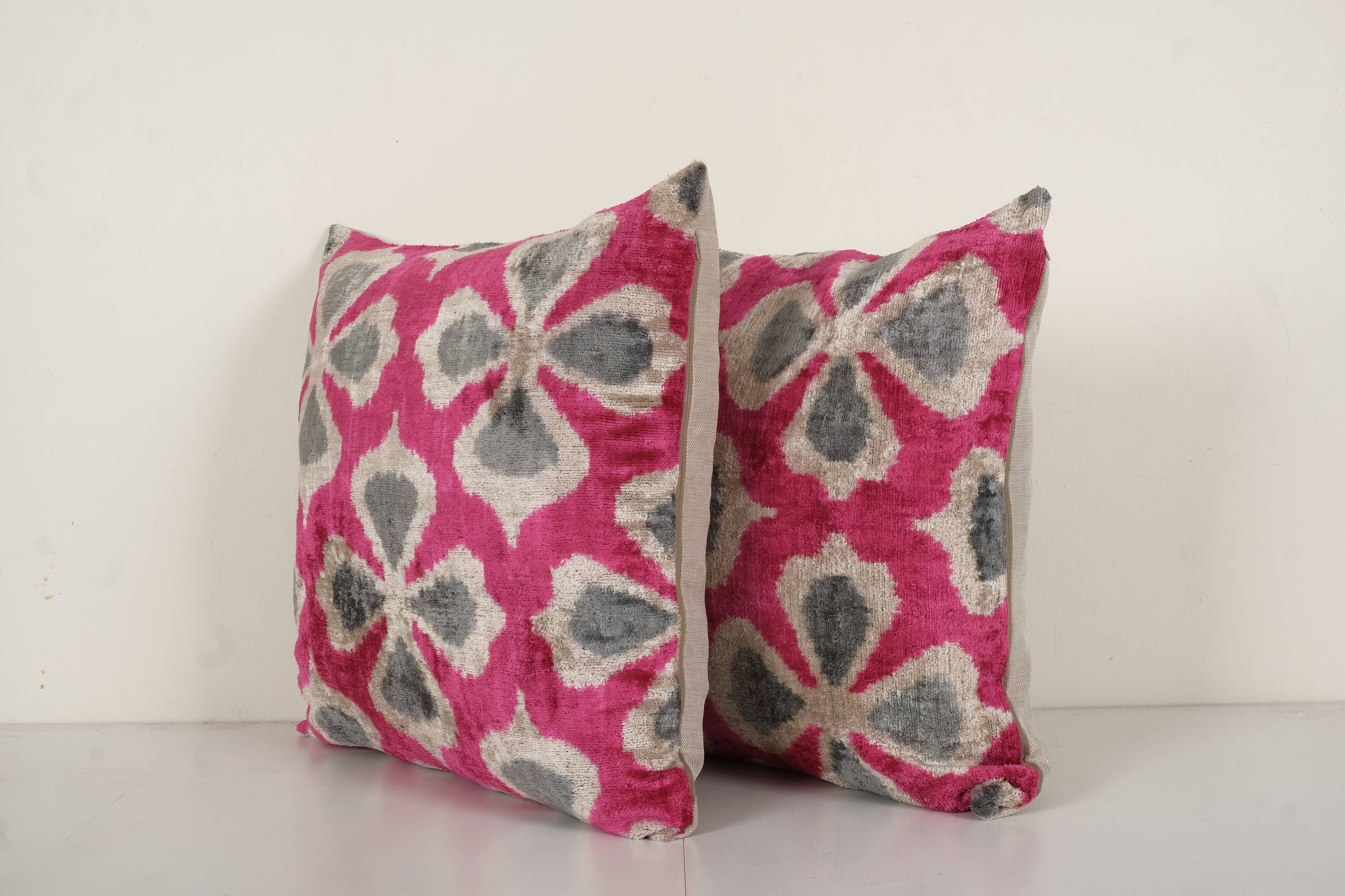 Pair of cushions