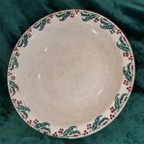 Christmas holly dish