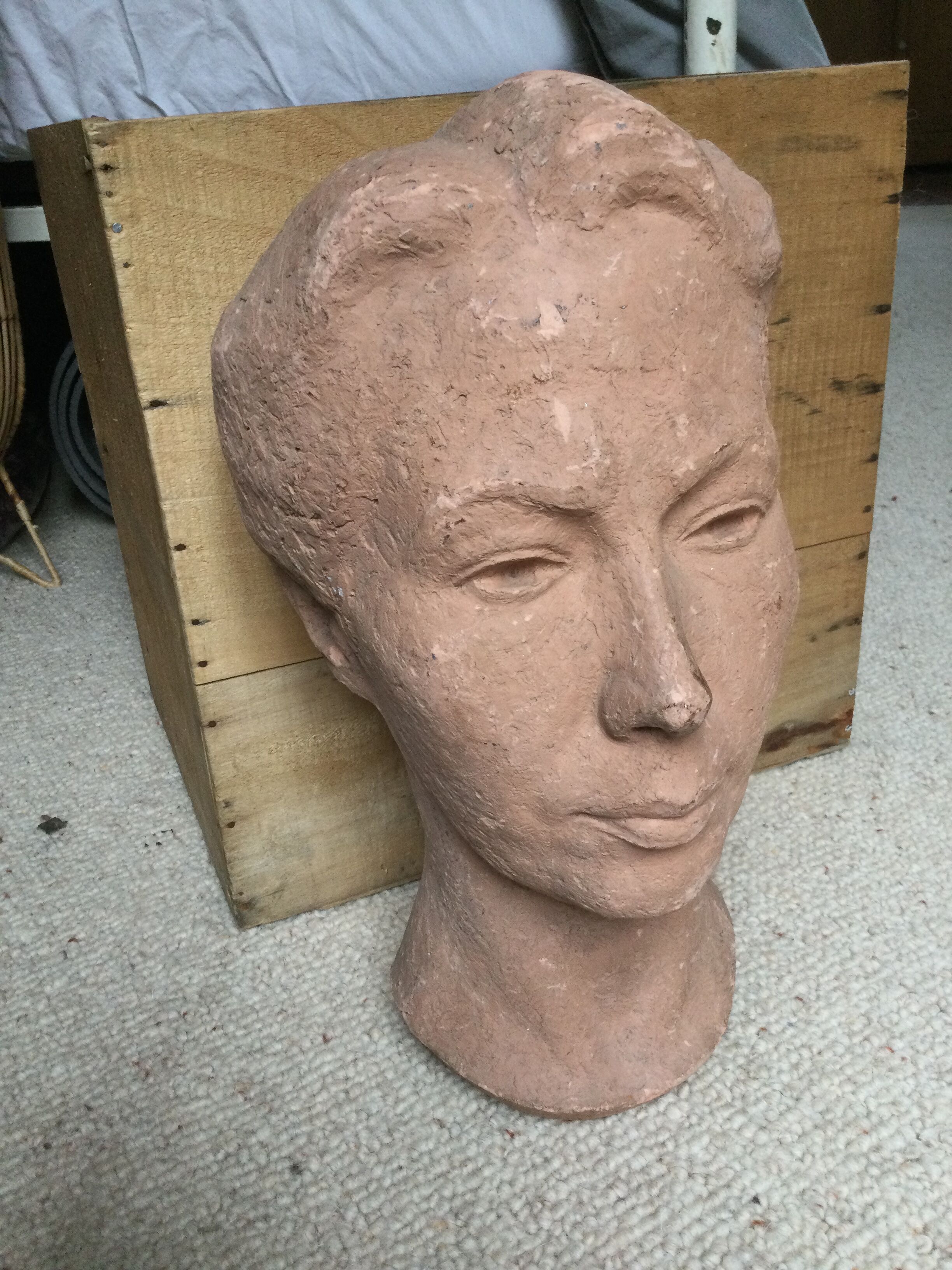 Terracotta bust