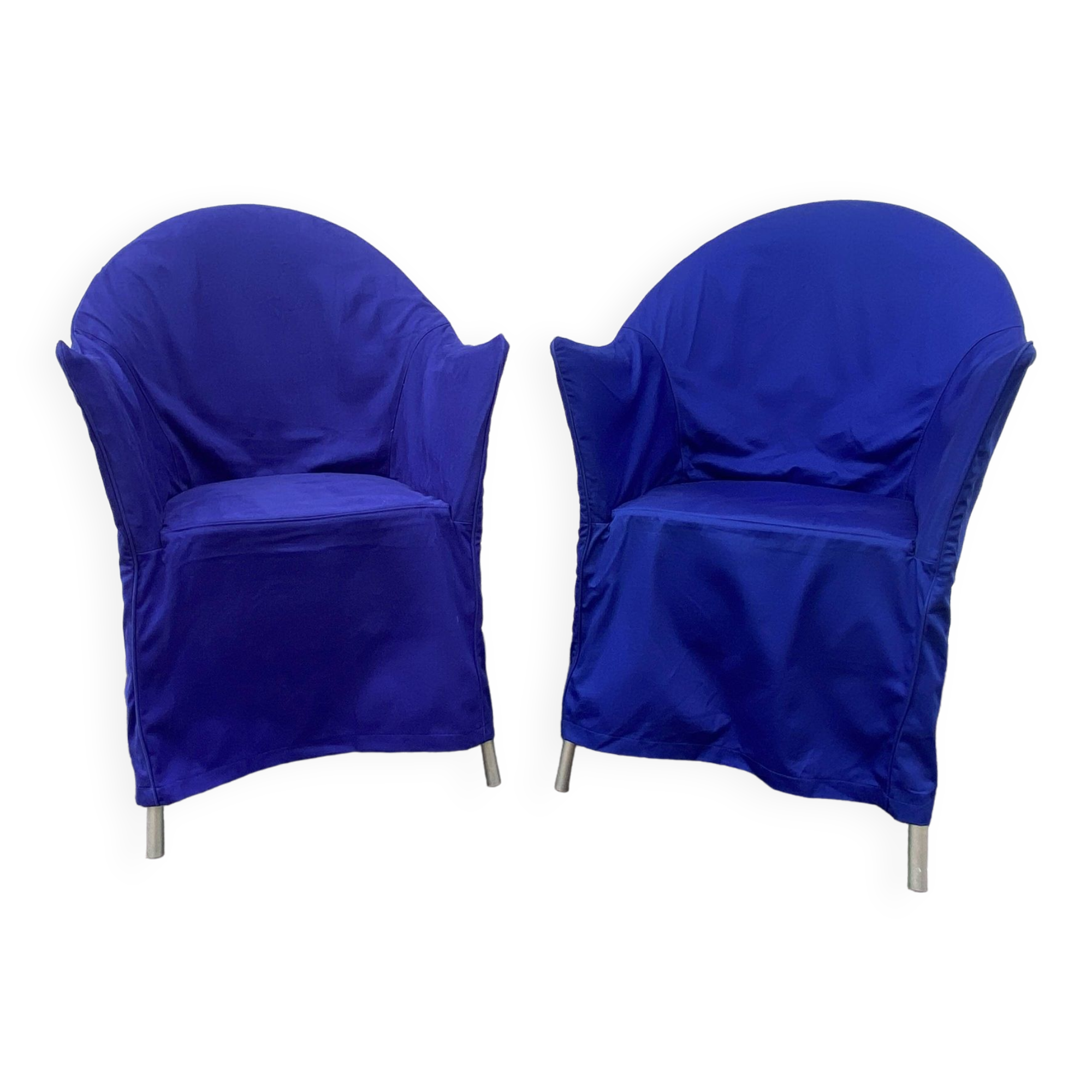 Pair of Lord Yo armchairs by Starck