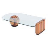 1970s italian coffee table by Massimo and Lella Vignelli for Casigliani