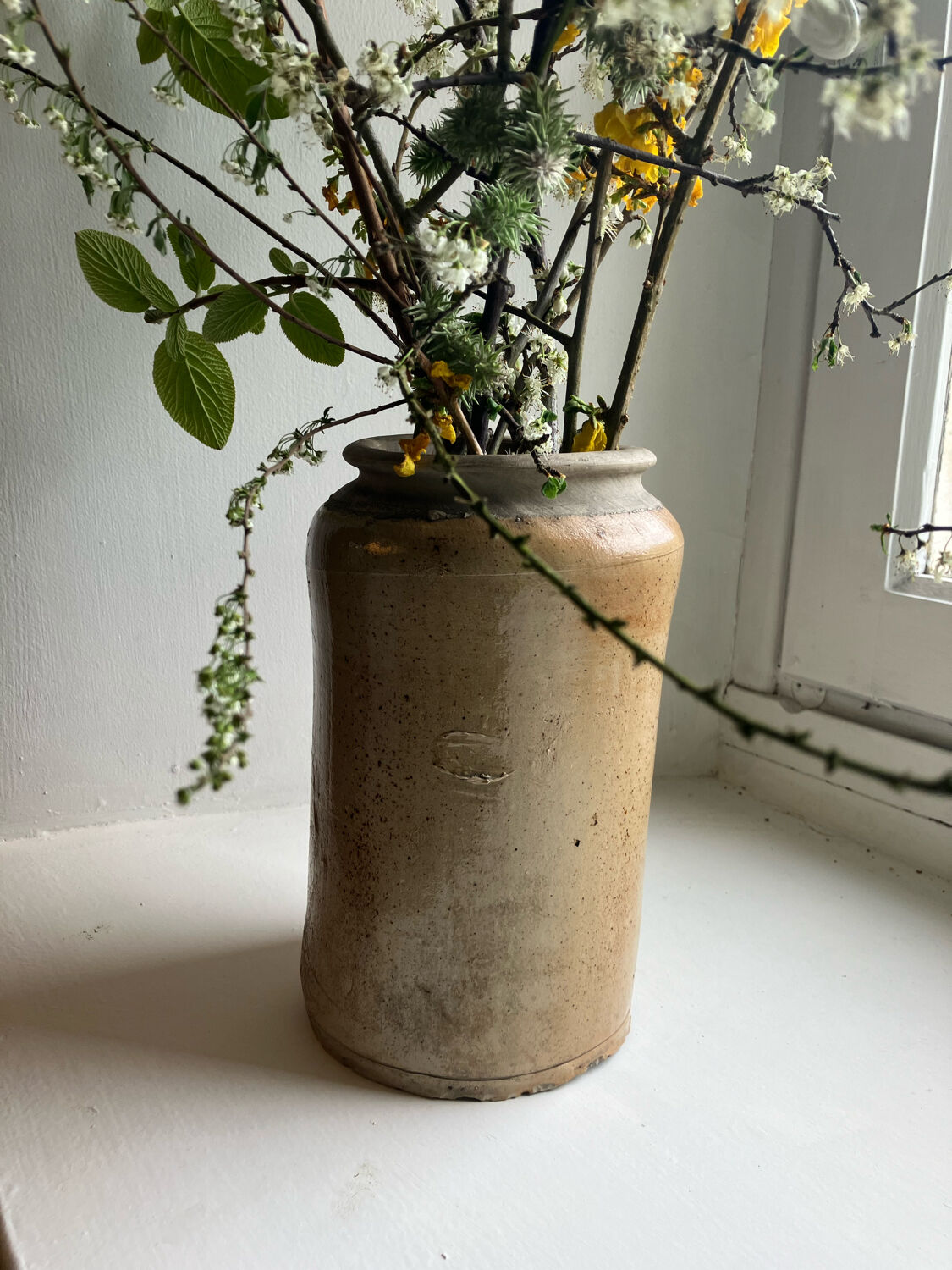 Sandstone vase