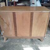 Commode pieds compas grande largeur