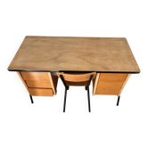 Vintage desk and its chair