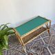 Table basse en rotin