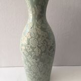 Contemporary decorative vase ceramic celadon green