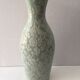 Contemporary decorative vase ceramic celadon green