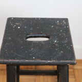 Black oak stool 460mm
