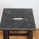 Black oak stool 460mm