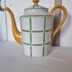 Art Deco coffee pot or teapot in Limoges porcelain, 1920
