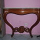 Louis XV console wood and marble