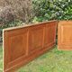 Low wall panelling 8.65m panelled with mouldings wainscoting skirting.