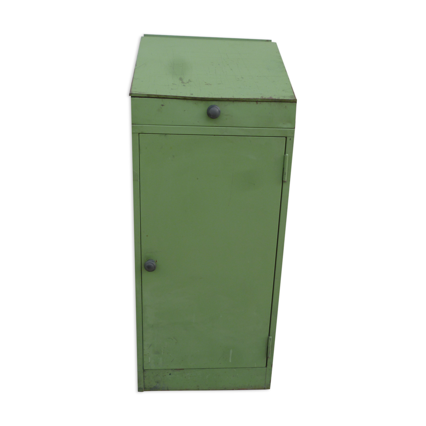 Vintage typographer's furniture separable in two parts